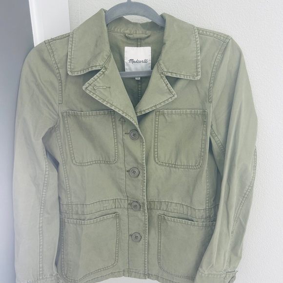 Madewell Button-Front utility Jacket - Picture 3 of 8